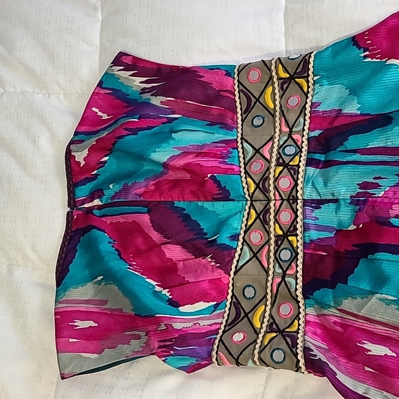 Mirrors on Waist Party Dress - Picture 5 of 7